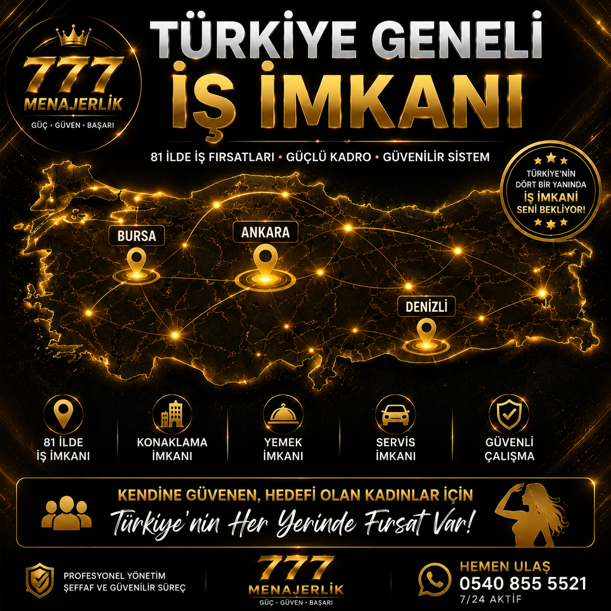 777 Menajerlik tanıtım görseli